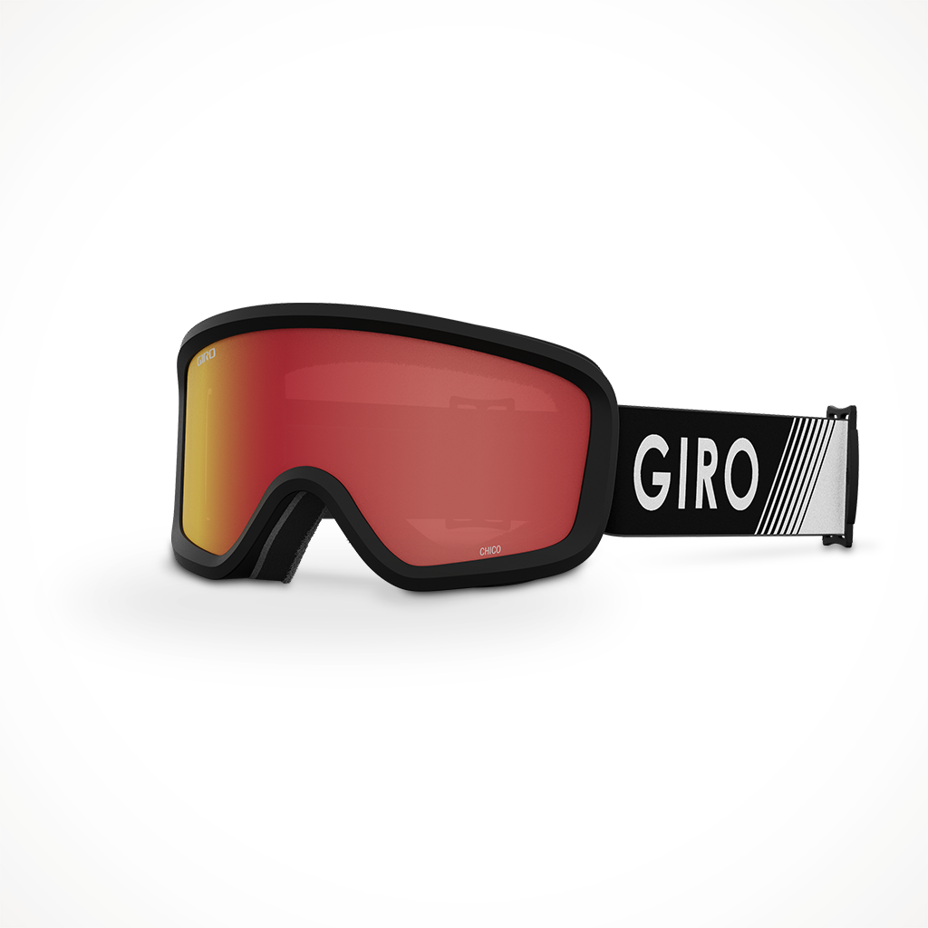 Giro Chico 2.0 2023 Snow Goggle Black Zoom Amber Scarlet