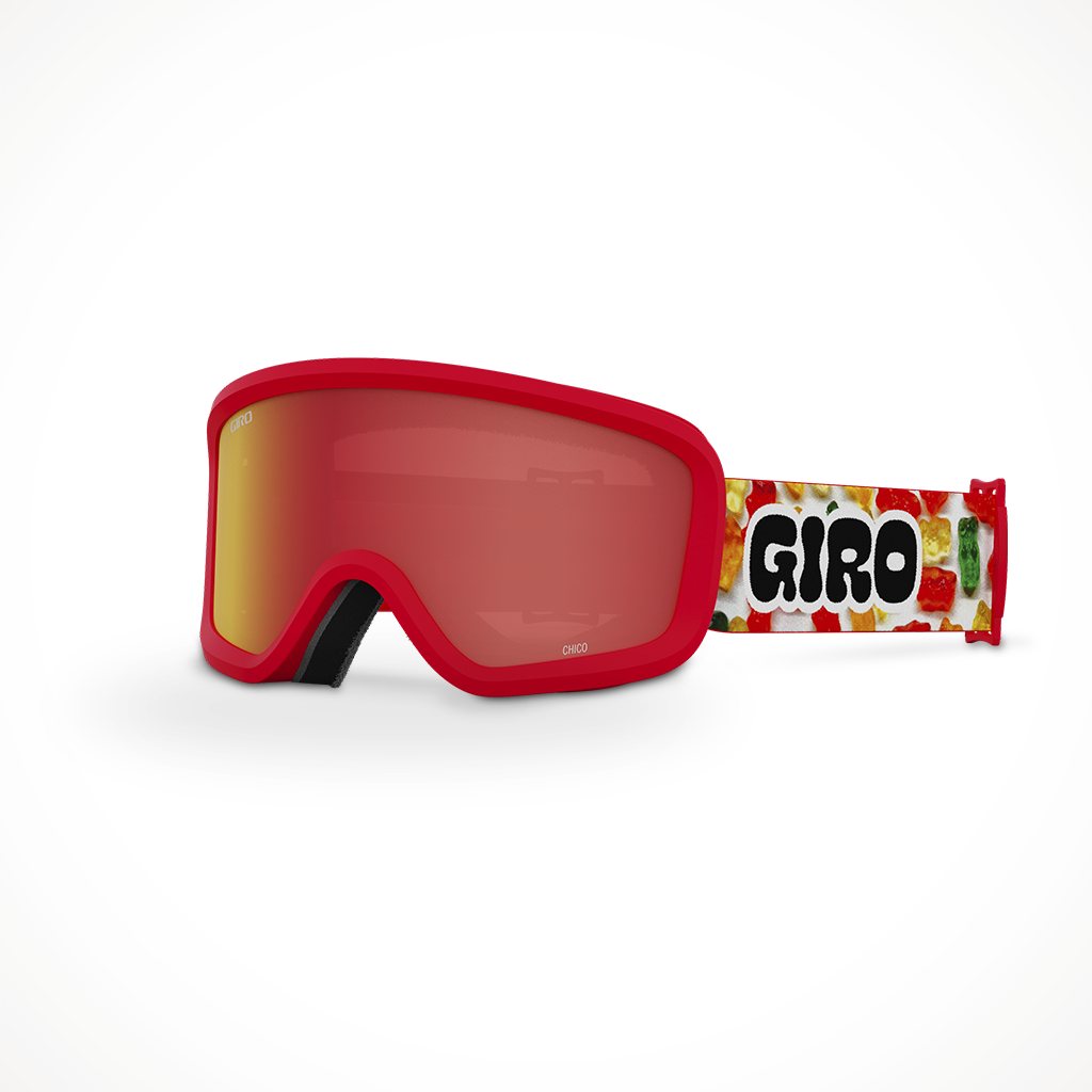 Giro Chico 2.0 2023 Snow Goggle Gummy Bear Amber Scarlet