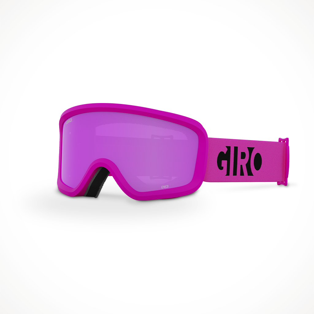 Giro Chico 2.0 2023 Snow Goggle Pink Black Blocks Amber Pink