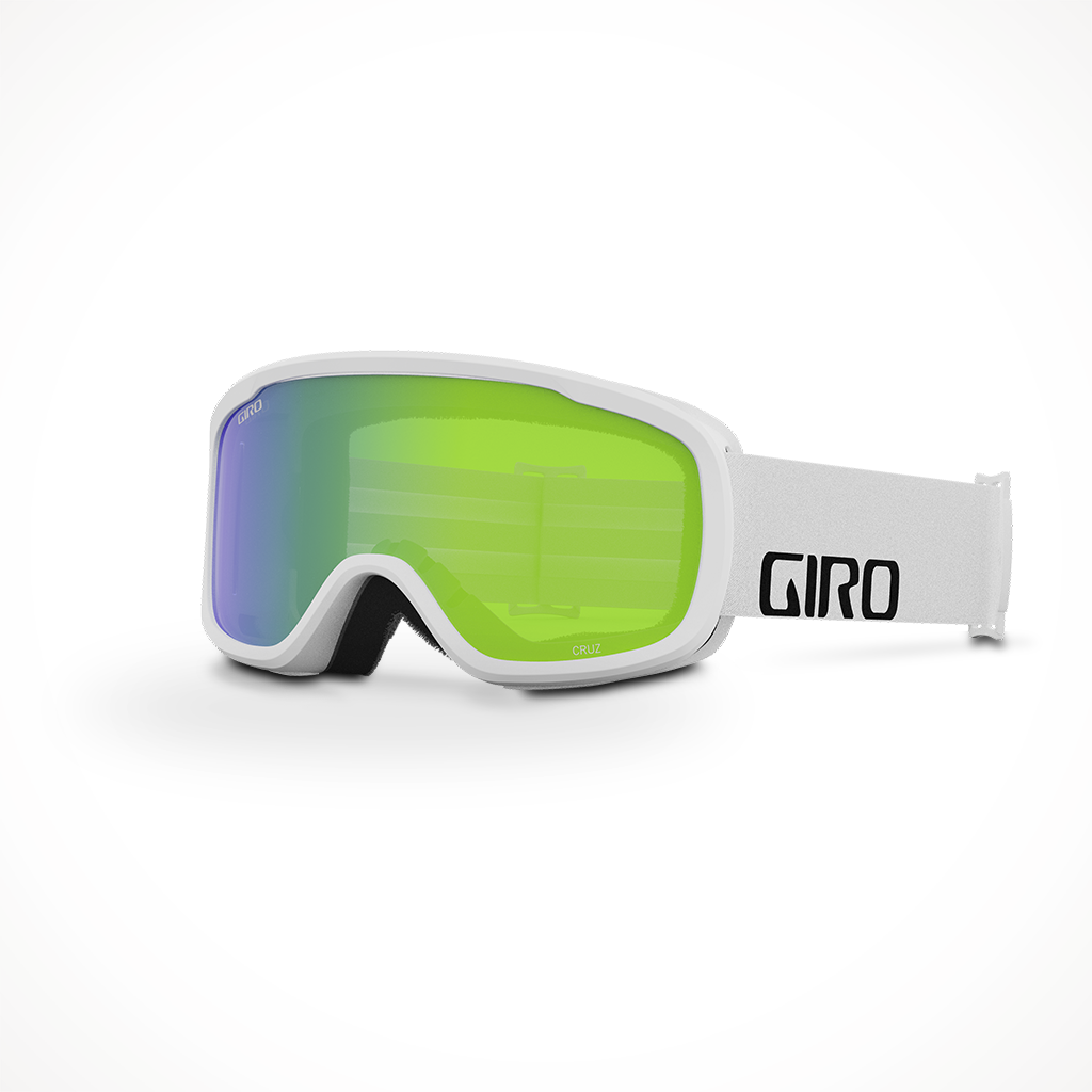 Giro Cruz 2023 Snow Goggle White Wordmark Loden Green