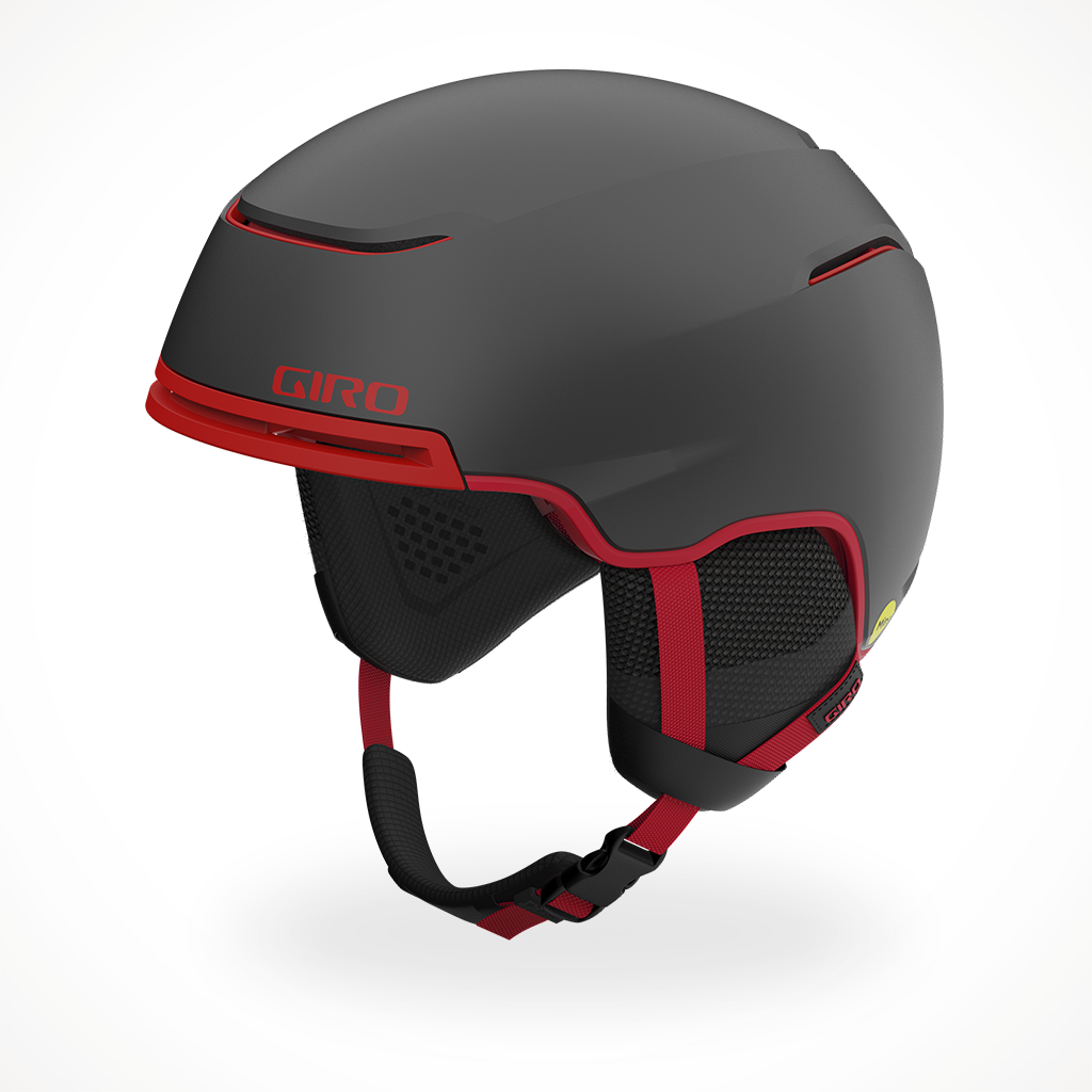 Giro Jackson MIPS 2023 Snow Helmet Matte Graphite Red
