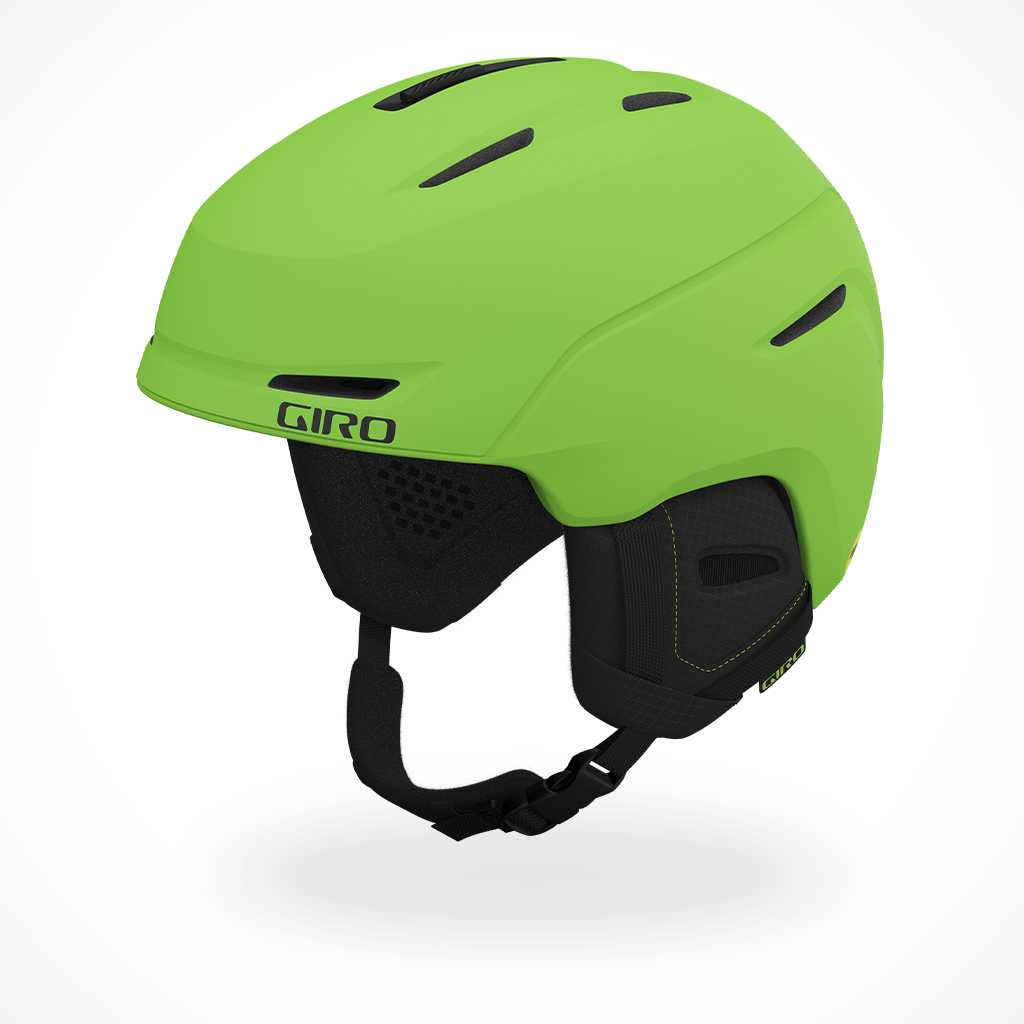 Giro Neo Jr MIPS 2023 Snow Helmet Matte Bright Green