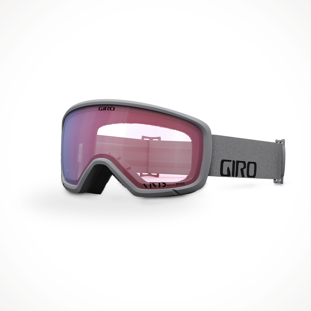 Giro Ringo 2023 Snow Goggle Grey Wordmark Vivid Infrared