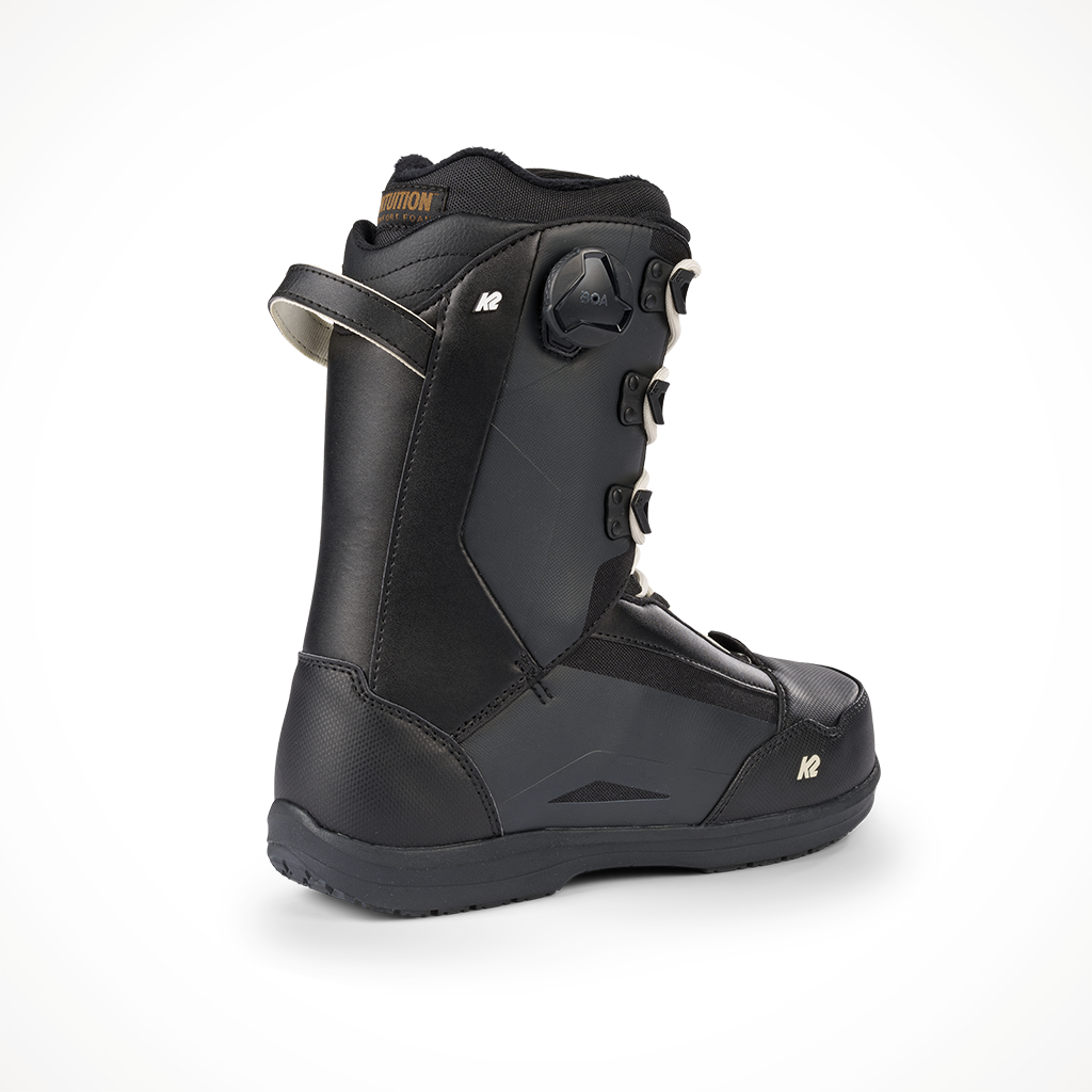 K2 Darko Black 2023 Snowboard Boot Back