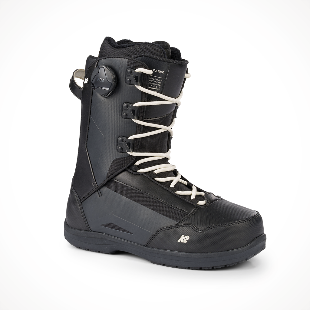 K2 Darko Black 2023 Snowboard Boot Right