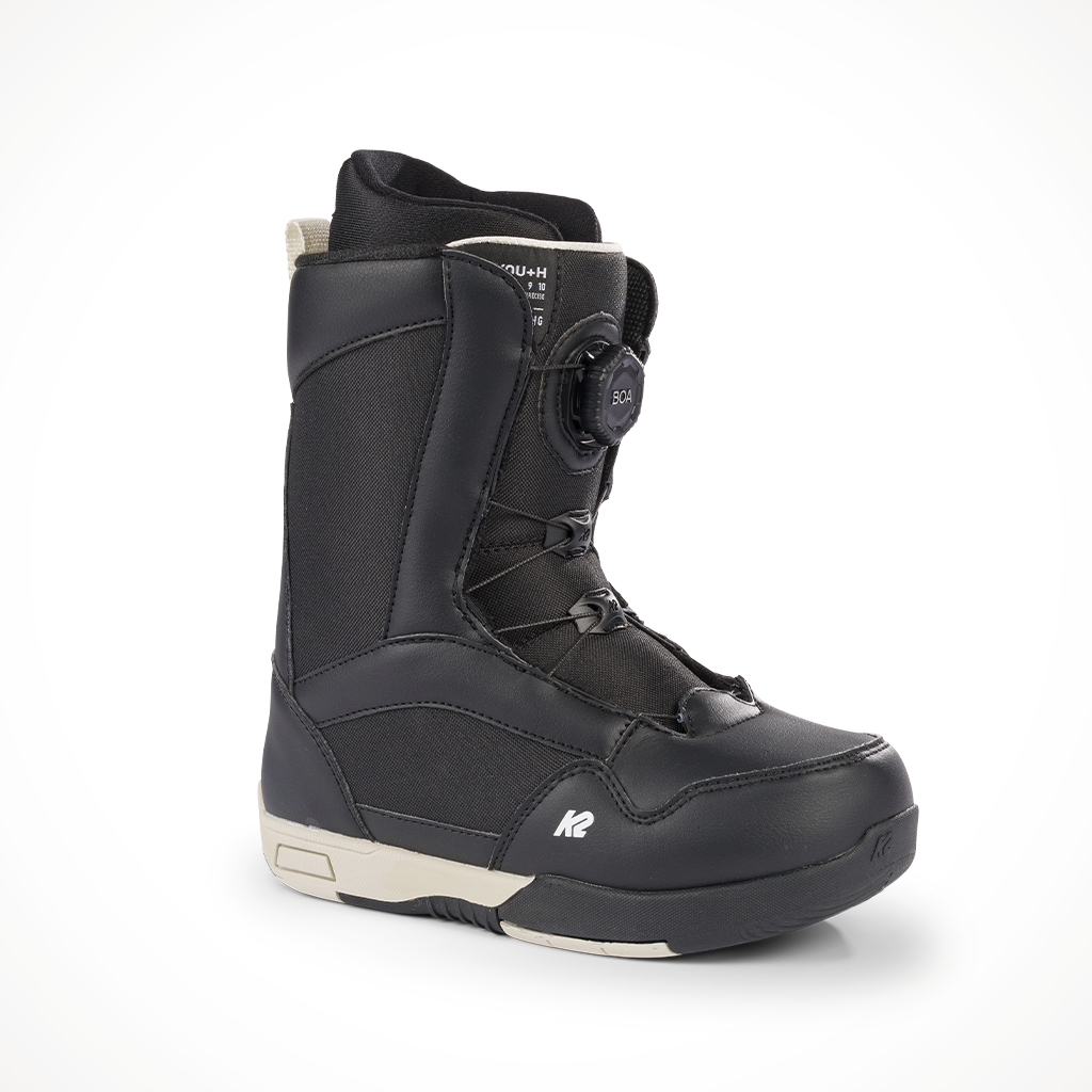 K2 You+H Black 2023 Snowboard Boot Right