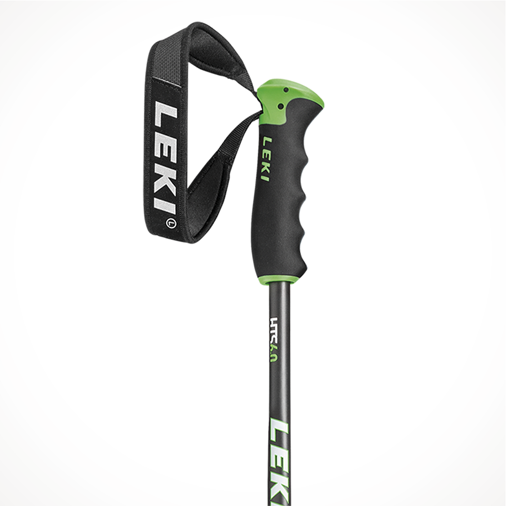 Leki Neolite Airfoil Black Green Ski Pole Grip