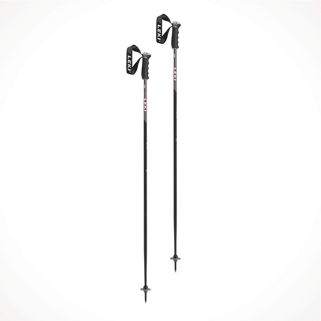 Leki Neolite Airfoil Red Green Ski Pole Full