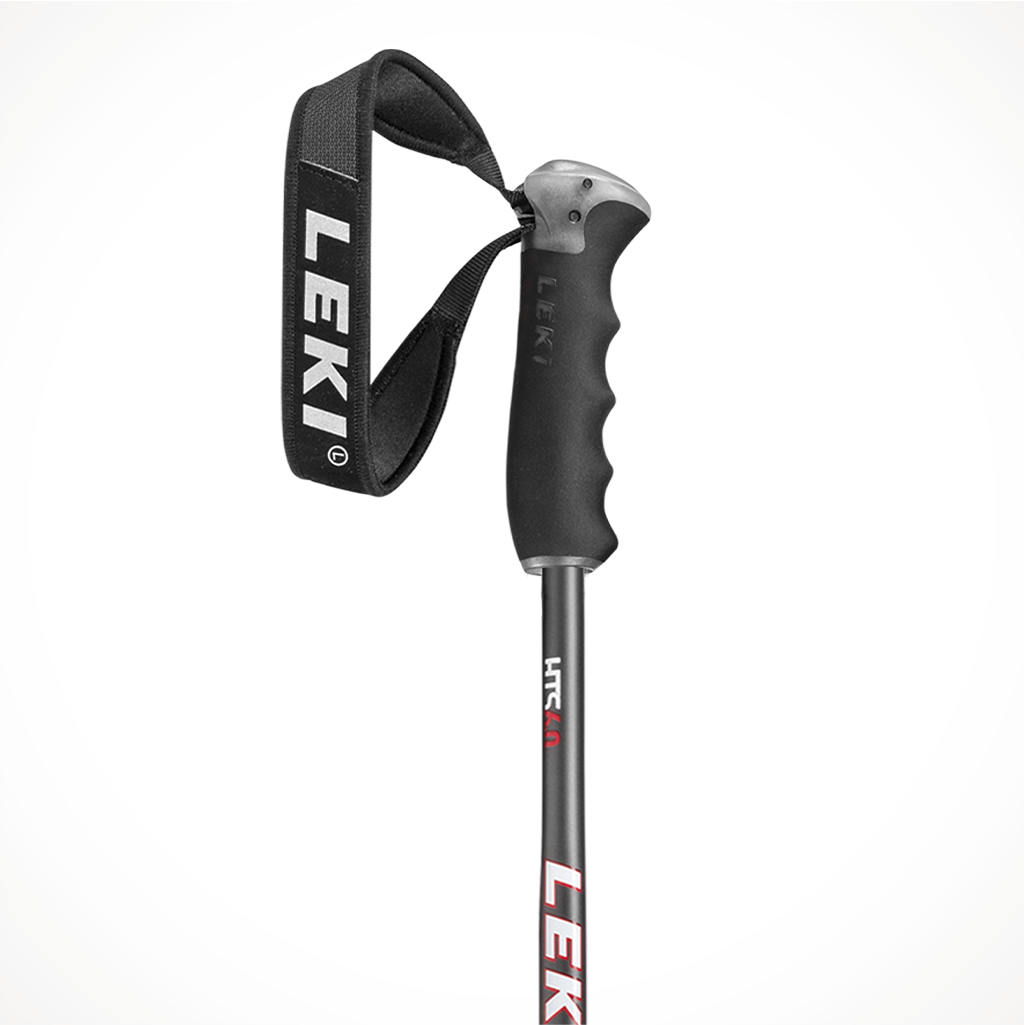 Leki Neolite Airfoil Red Green Ski Pole Grip