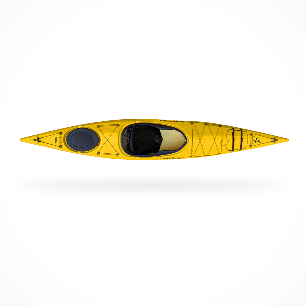 Product image: Paddling Kayaks Current Designs Vision 130, shown from above.