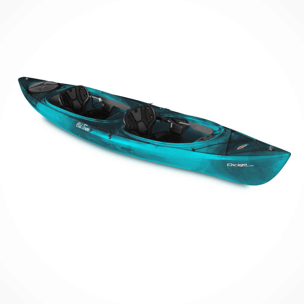 Paddling Kayaks Old Paddling Kayaks Old Town Dirigo Tandem Plus Photic Iso
