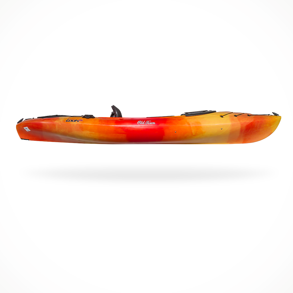 Paddling Kayaks Old Town Loon 106 Sunrise Side