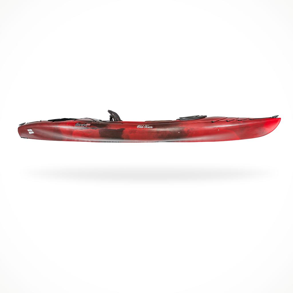 Paddling Kayaks Old Town Loon 120 Black Cherry Side