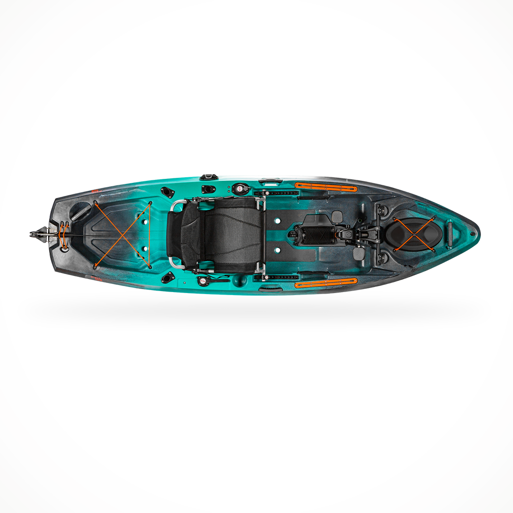 Paddling Kayaks Old Town Sportsman PDL 106 Photic Camo Top