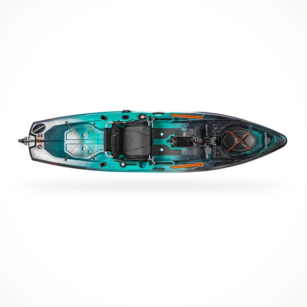 Paddling Kayaks Old Town Sportsman PDL 120 Photic Camo Top