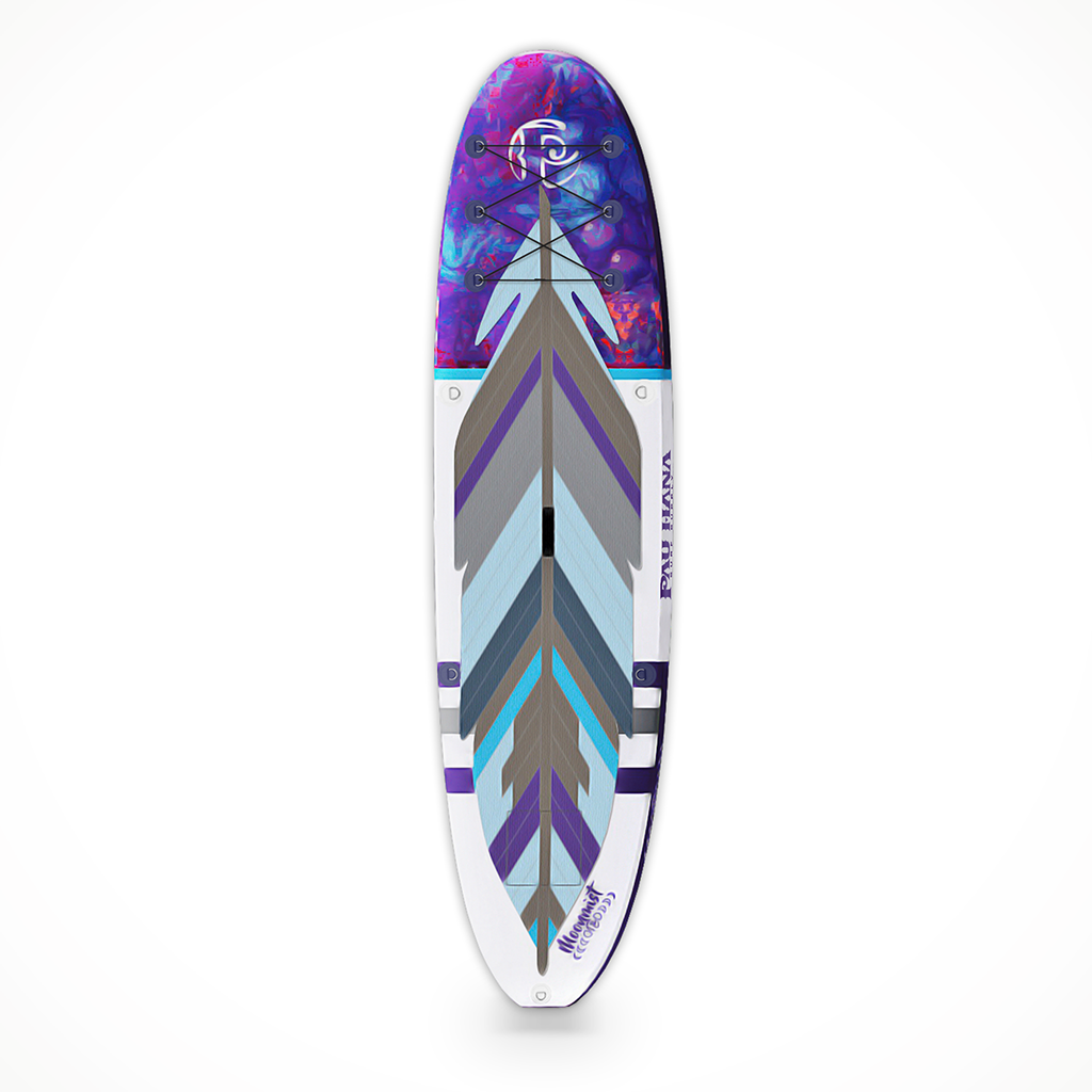 Paddling Pau Hana Paddleboards Mist Moon TPU 2021 Cosmic TopAlt