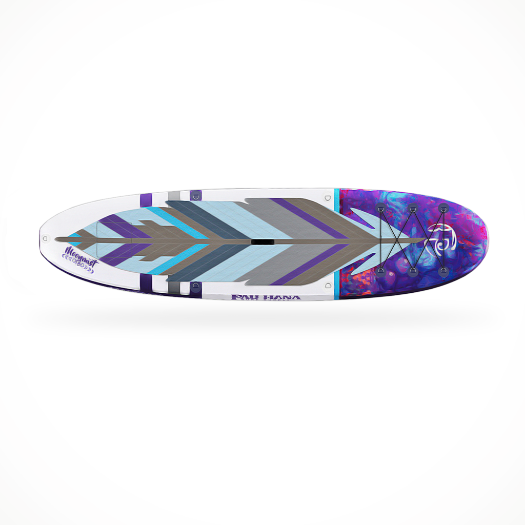 Paddling Pau Hana Paddleboards Mist Moon TPU 2021 Cosmic Top