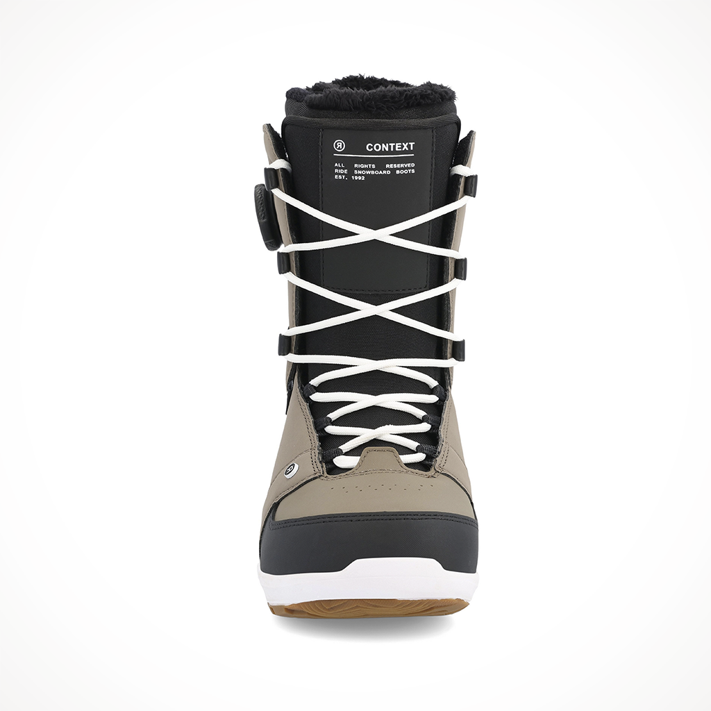 Ride Context Khaki 2023 Snowboard Boot Toe