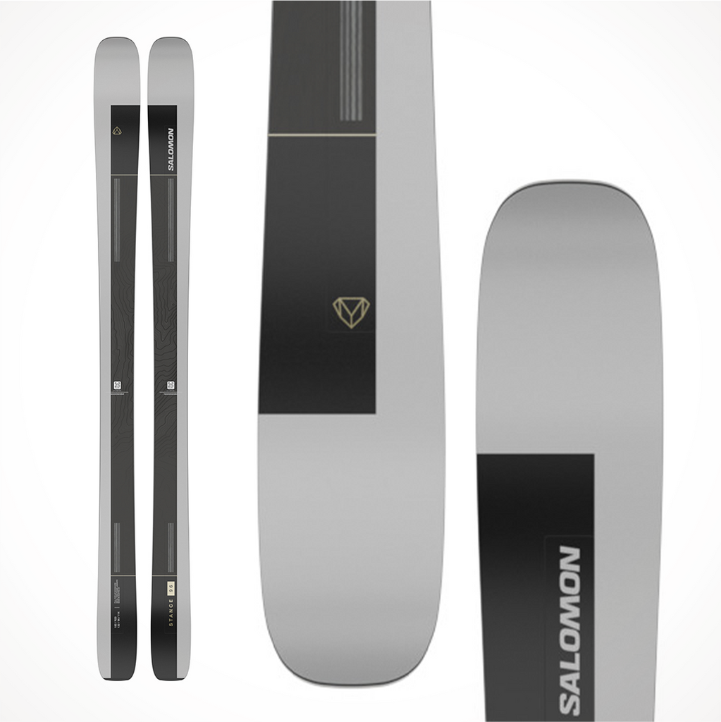 2022 salomon stance 96 skis 2024 That rocker helps turn initiations stay smoothly simple Stance 96 (2023)