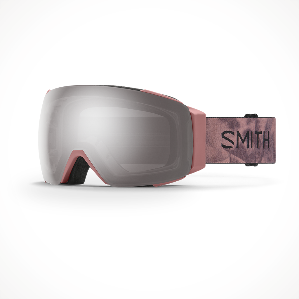 Smith I/O Mag 2023 Snow Goggle Chalk Rose Bleached Chromapop Sun Platinum Mirror