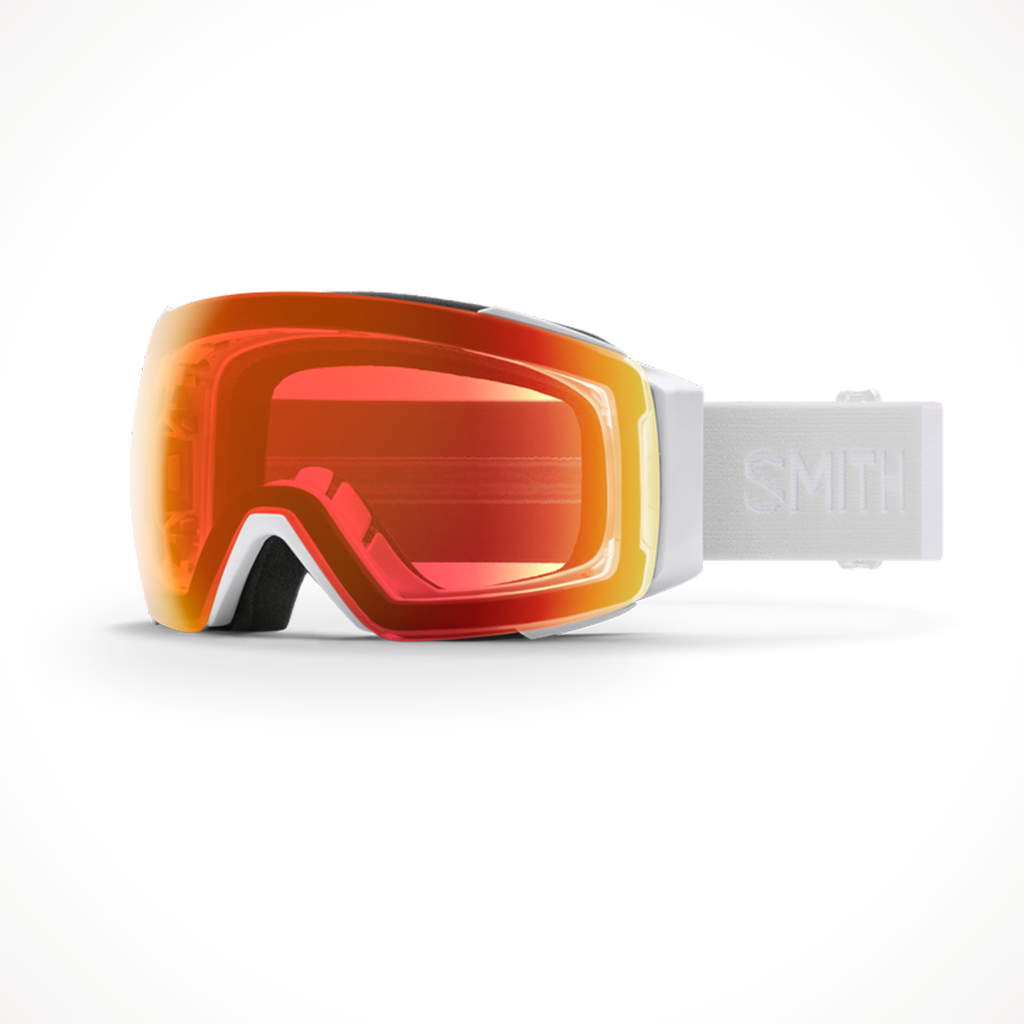 Smith I/O Mag 2023 Snow Goggle White Vapor Chromapop Everyday Red Mirror
