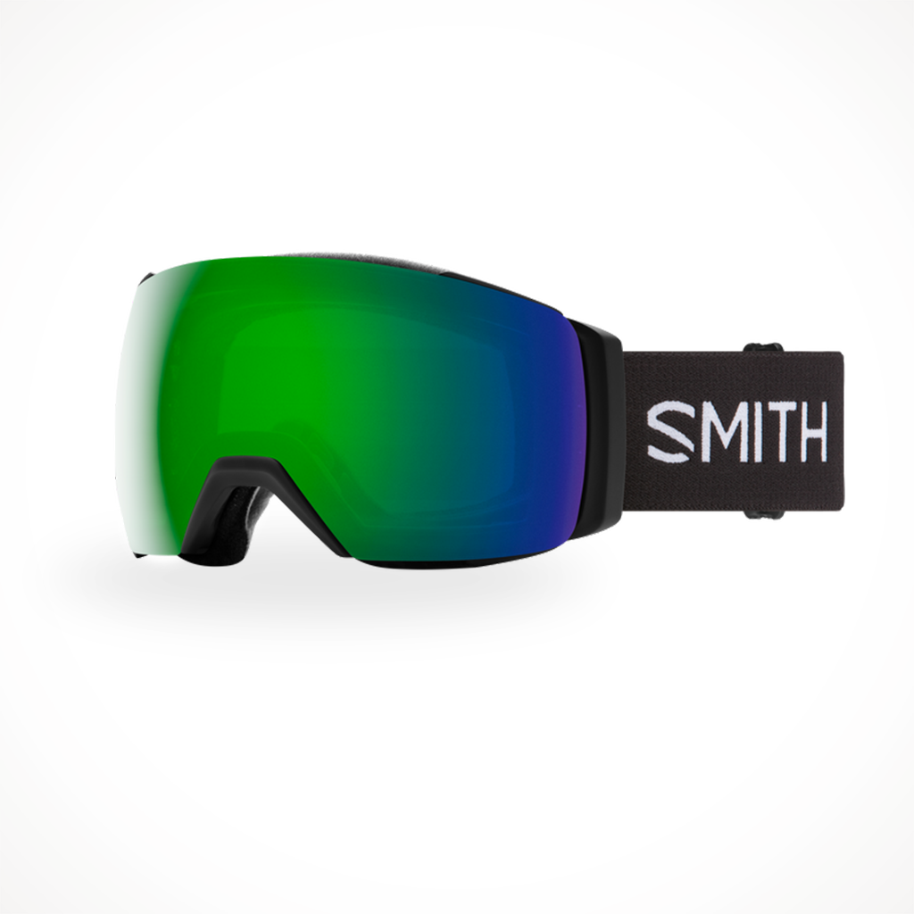 Smith I/O Mag XL 2023 Snow Goggle Black Chromapop Sun Green Mirror