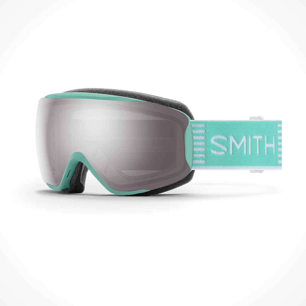 Smith Moment 2023 Snow Goggle Iceberg Sport Stripes Chromapop Sun Platinum Mirror