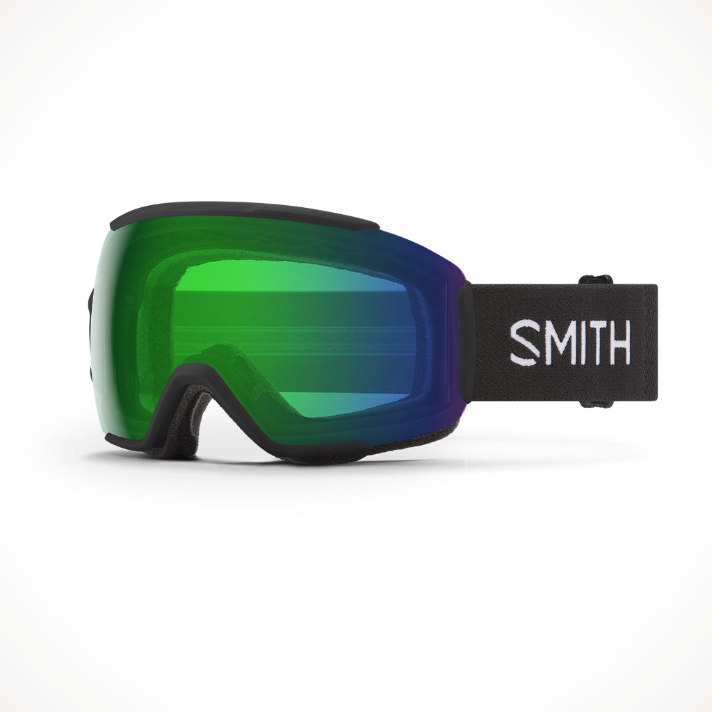      Smith Sequence OTG 2023 Snow Goggle Black Chromapop Everyday Green