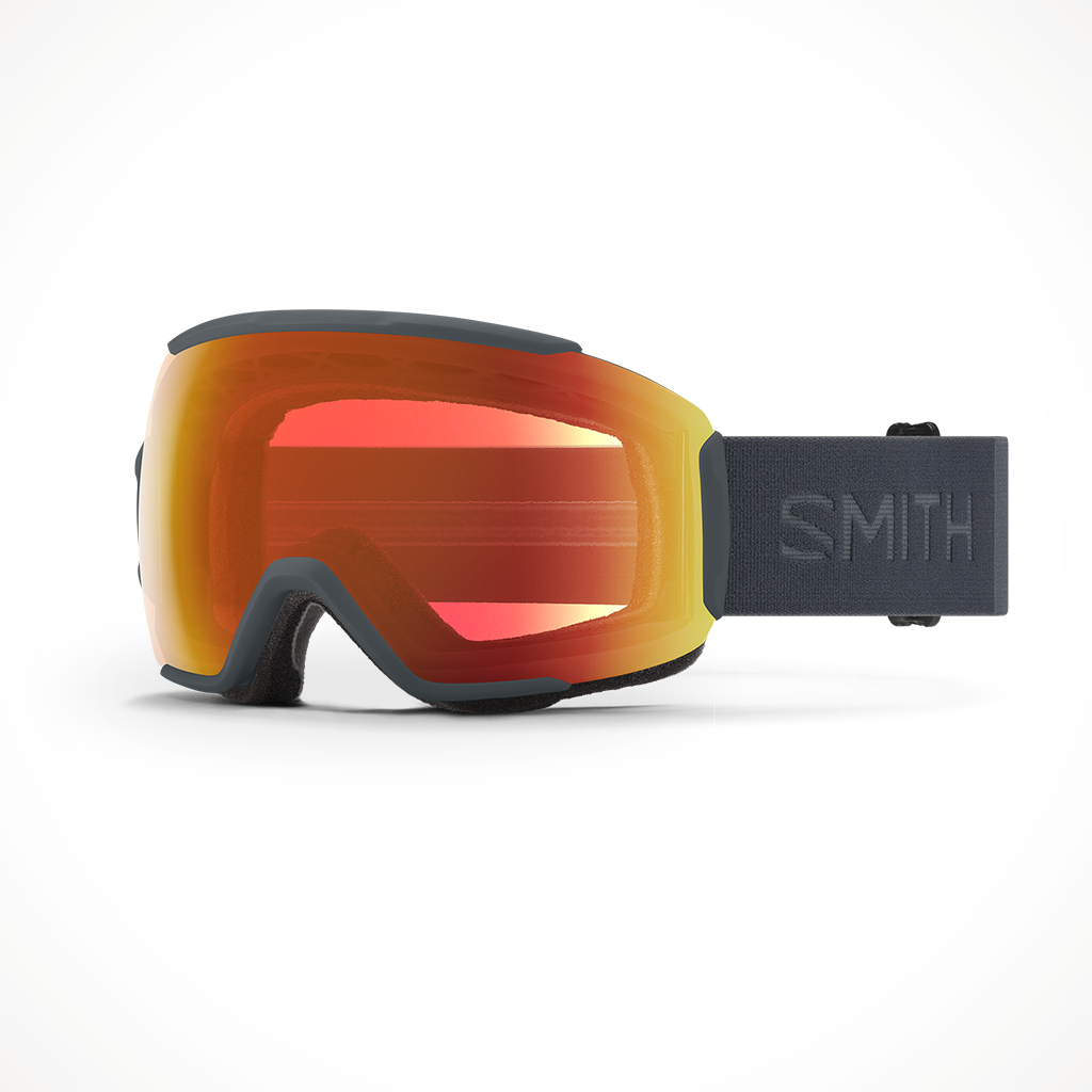 Smith Sequence OTG 2023 Snow Goggle Black Chromapop Everyday Red Mirror