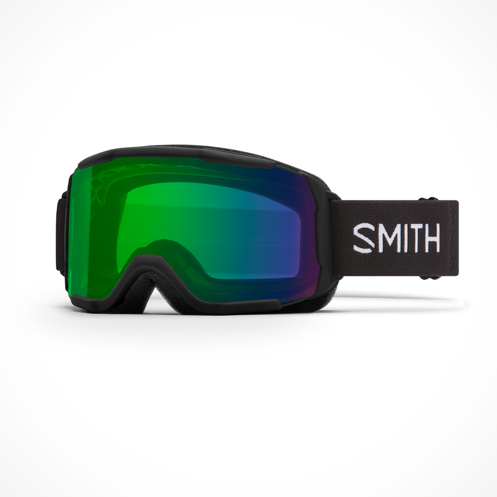 Smith Showcase OTG 2023 Snow Goggle Black Chromapop Everyday Green Mirror