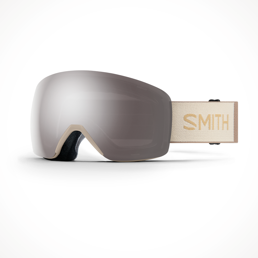 Smith Skyline 2023 Snow Goggle Birch Chromapop Sun Platinum Mirror