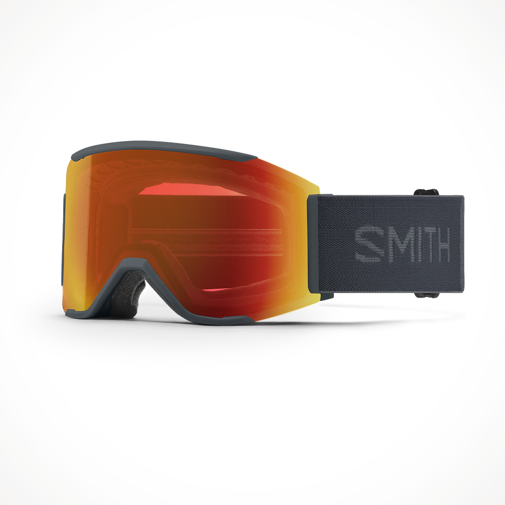 Smith Squad MAG 2023 Snow Goggle Slate Chromapop Everyday Red Mirror