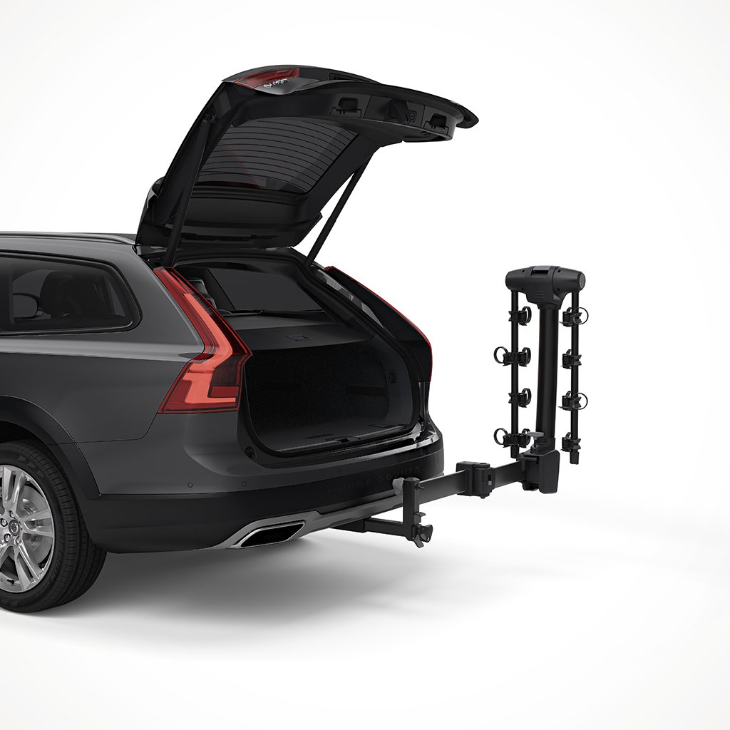 Thule swing hot sale bike rack