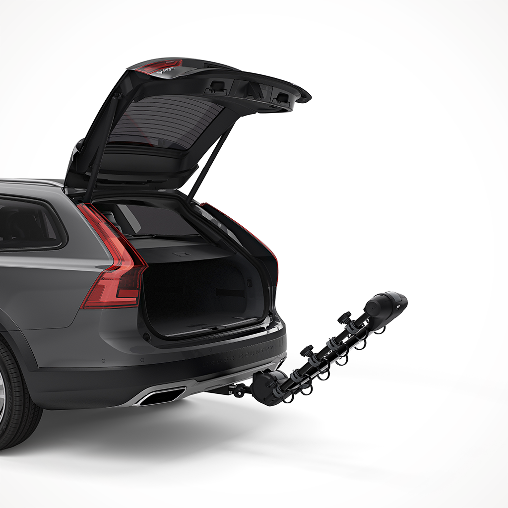 Thule Apex XT 5 Bike Hitch Bike Rack Black On Car 3