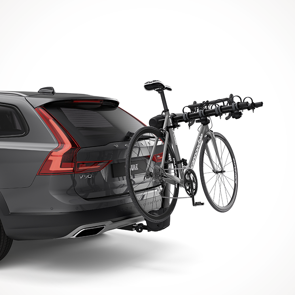 Thule Apex XT 5 Bike Hitch Bike Rack Black On Car