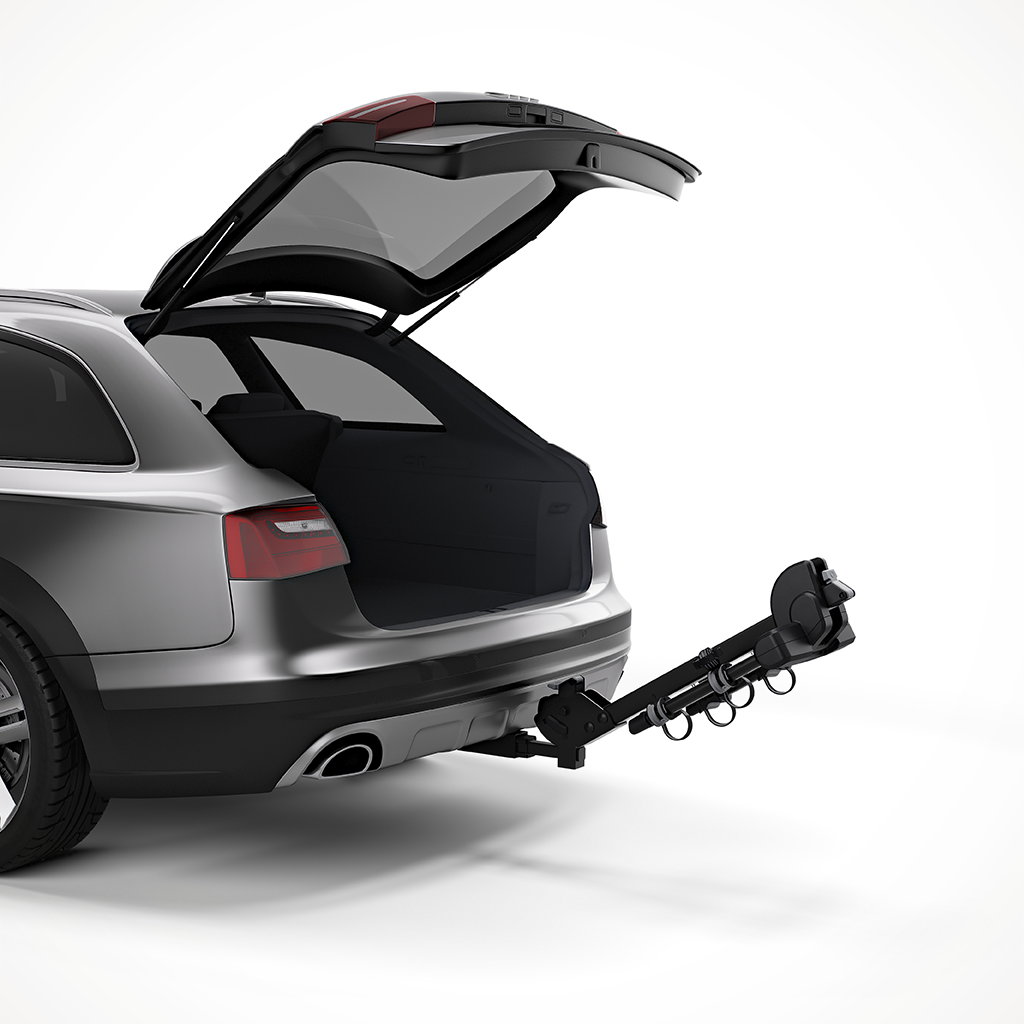 Thule Camber 2 Bike Carrier Trunk Bike Rack On Car Trunk Open