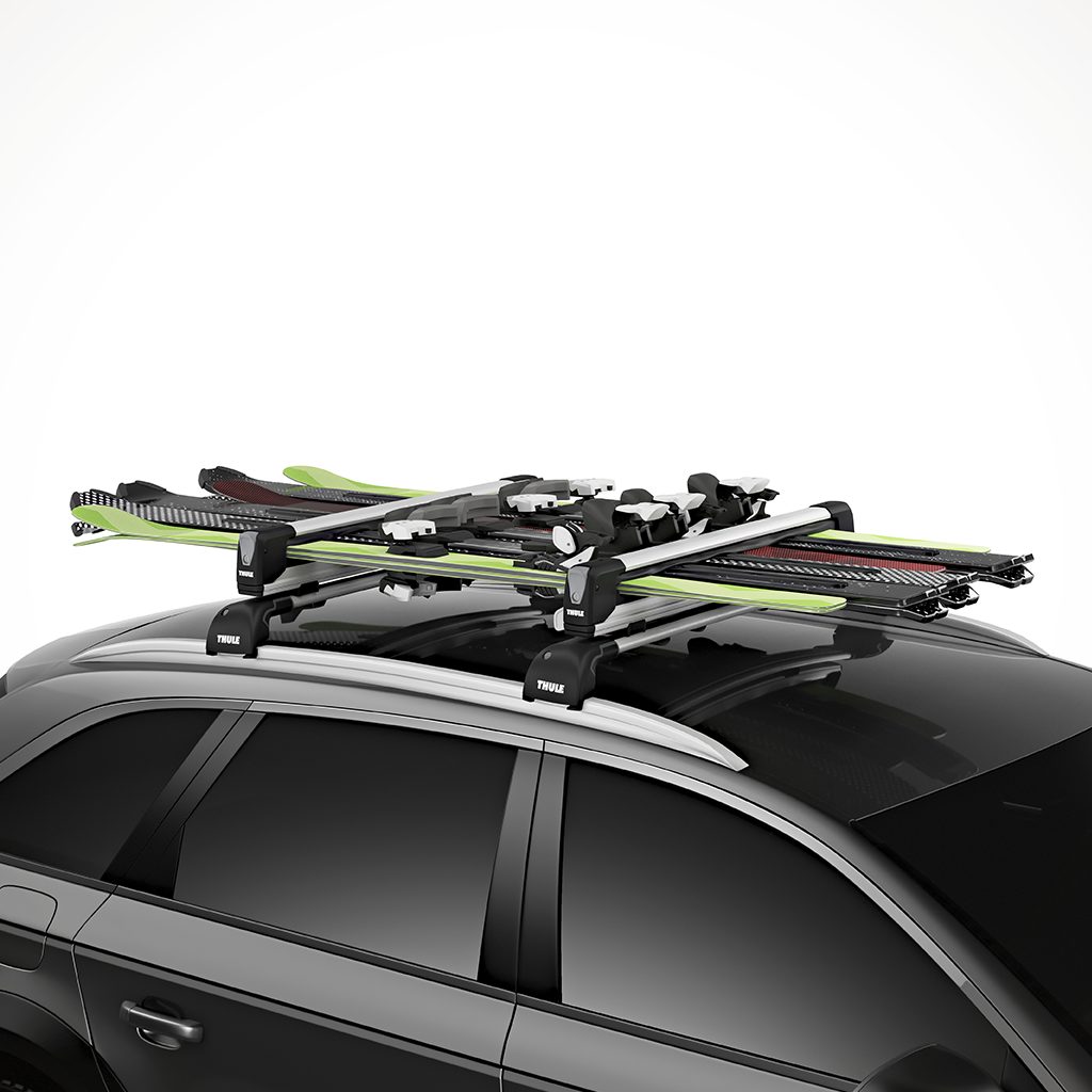 Thule SnowPack Extender Ski & Snowboard Rack | OutdoorSports.com Thule SnowPack Extender Ski & Snowboard Rack | OutdoorSports.com
