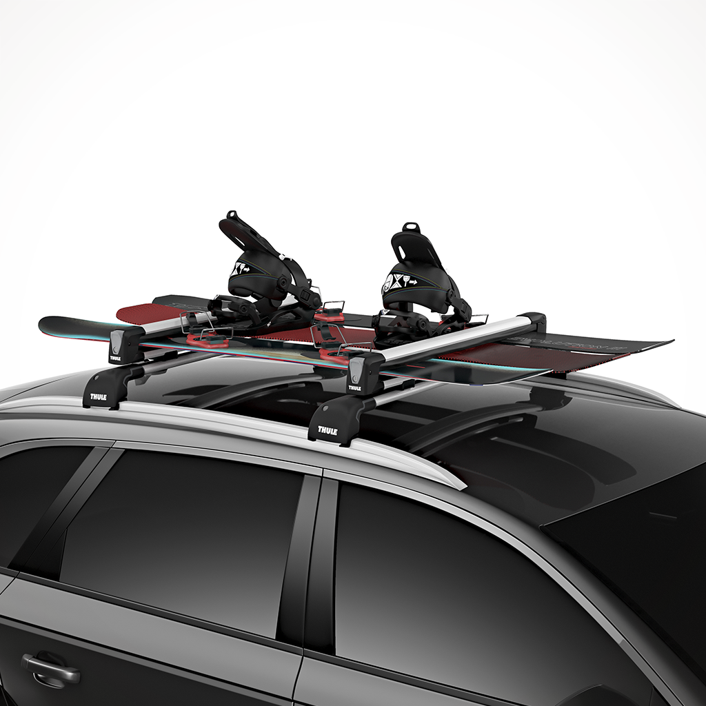 Thule SnowPack L Ski and Snowboard Rack | OutdoorSports.com Thule SnowPack L Ski and Snowboard Rack | OutdoorSports.com