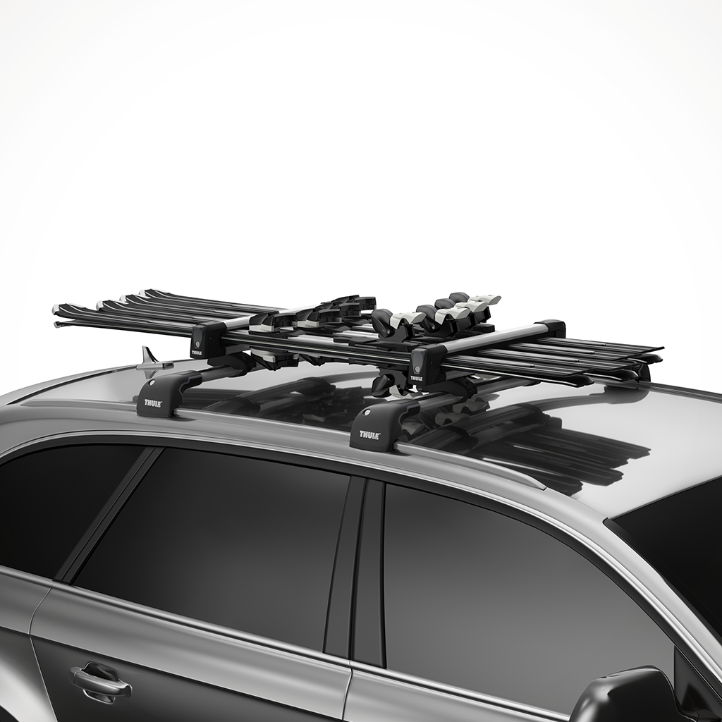 Thule SnowPack M Ski and Snowboard Rack | OutdoorSports.com