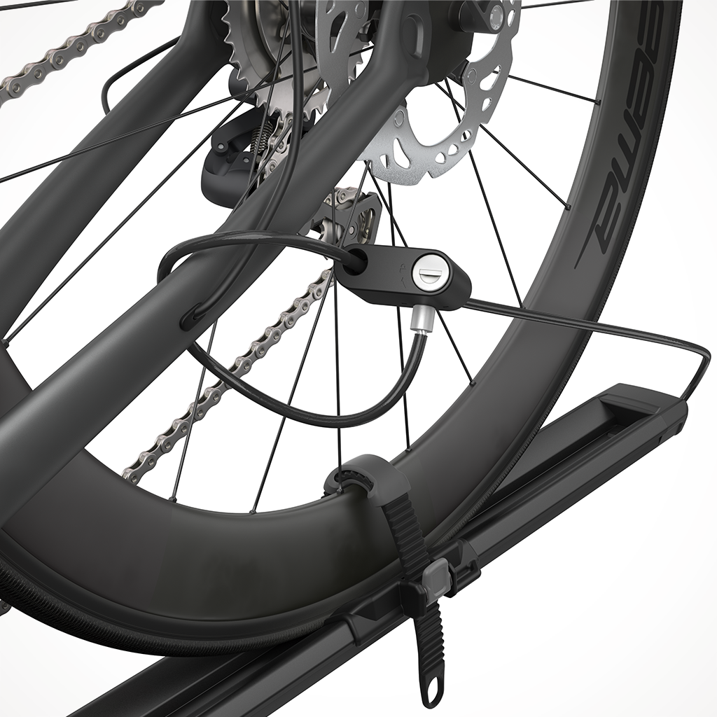 Thule standing shop bike rack