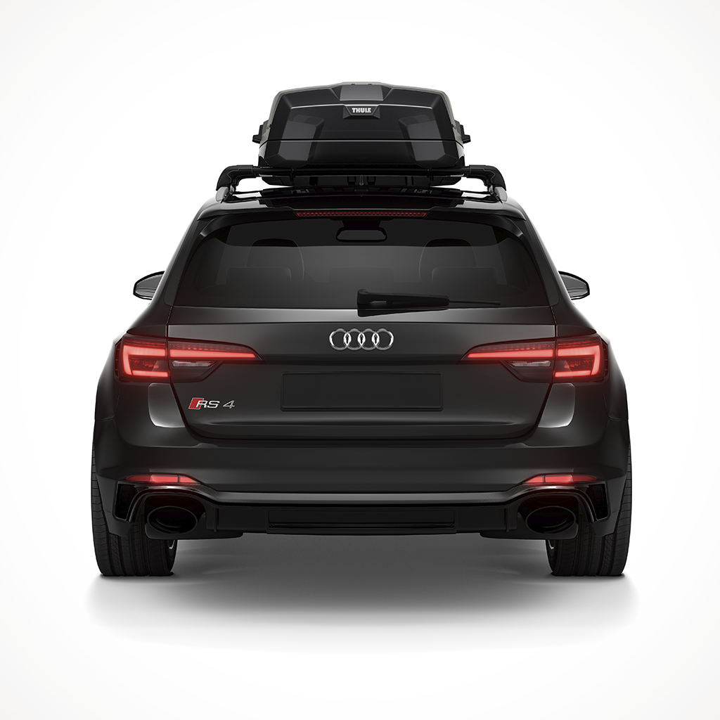 Thule Vector M 2 Rooftop Cargo Carrier Titan On Car 3