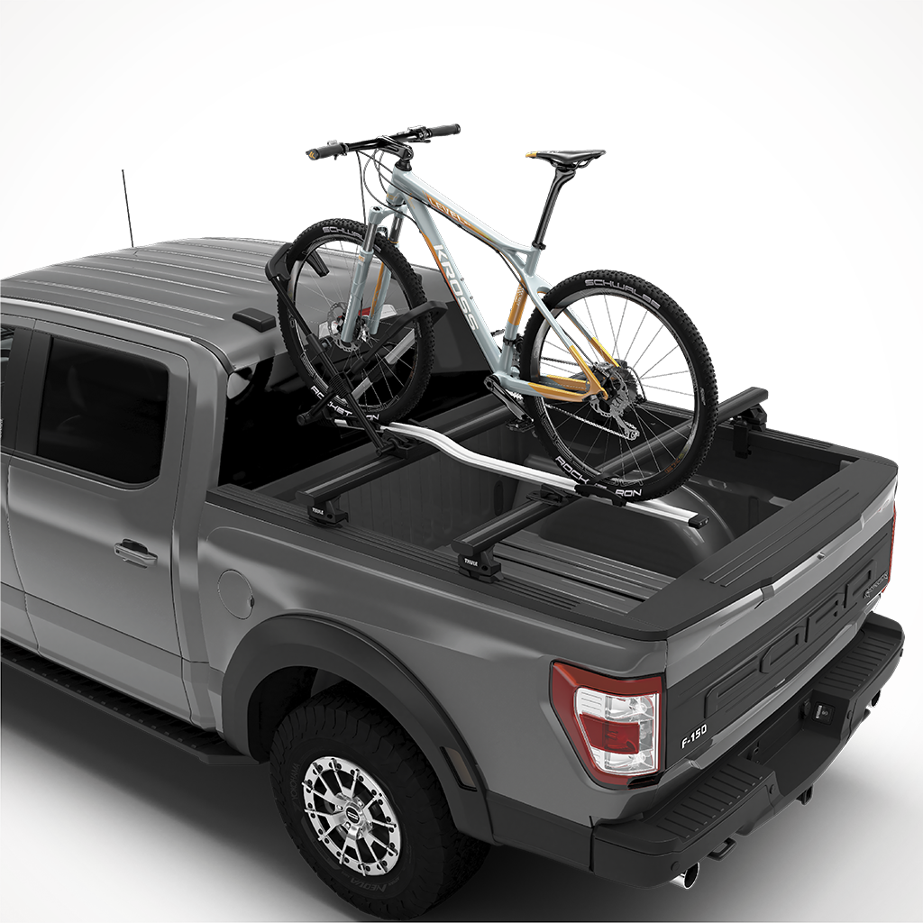 Truck rail discount bike rack