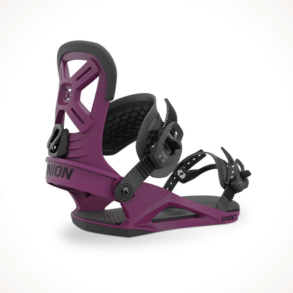 Union Cadet 2023 Snowboard Binding Purple Black Main Back