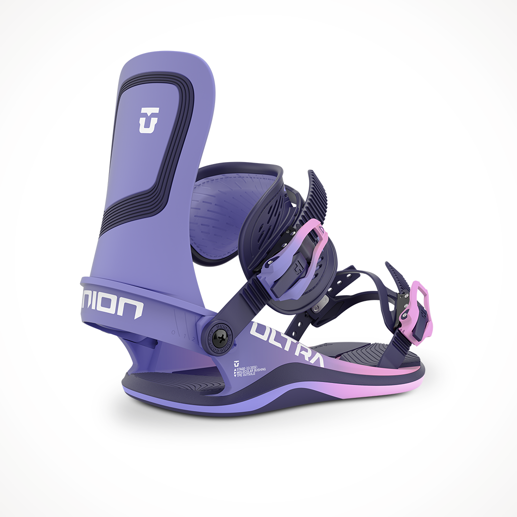Union Ultra Women’s 2023 Snowboard Binding Violet Back