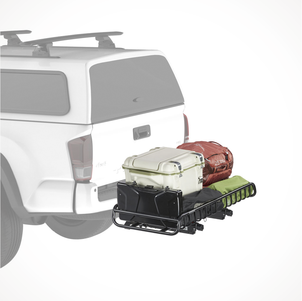 Yakima EXO GearWarrior Basket Mount On Car 2