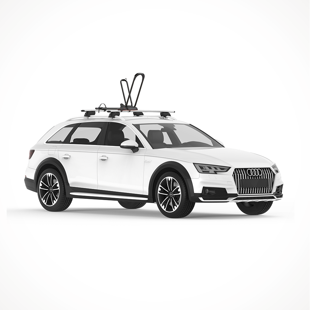 Yakima HighRoad Rooftop Bike Mount On Car 2