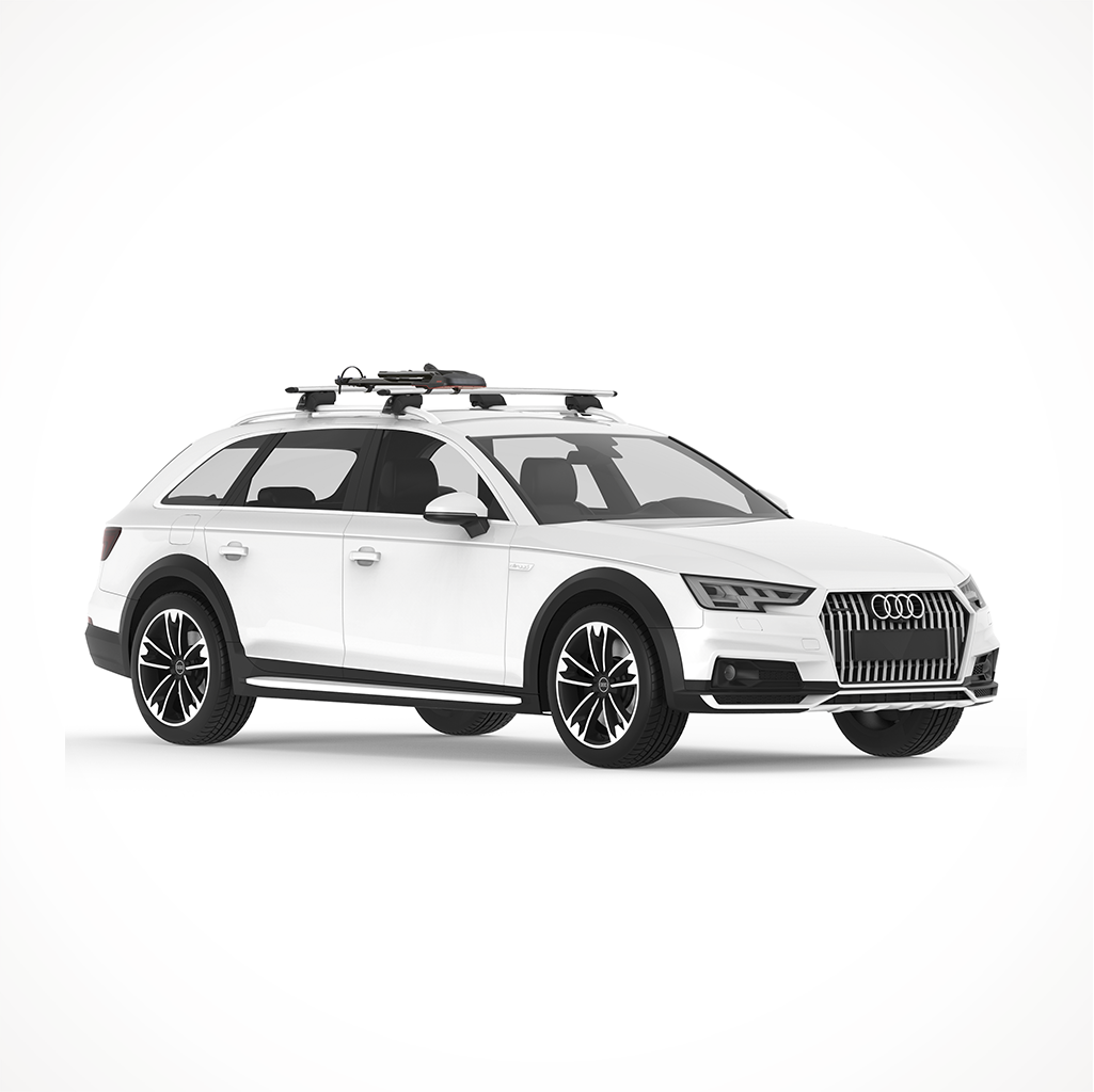 Yakima HighRoad Rooftop Bike Mount On Car 3