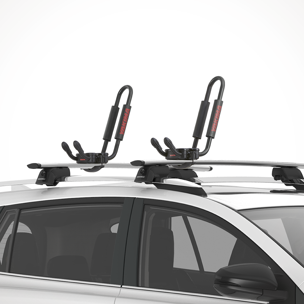 Kayak Jay Rack Yakima JayHook | J-Cradle Rooftop Kayak Mount | OutdoorSports.com