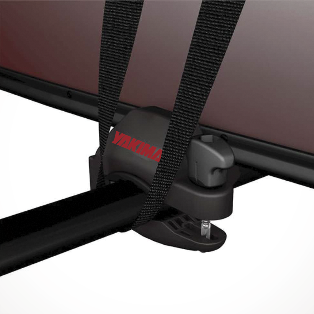 Yakima KeelOver Rooftop Canoe Mount Close Up