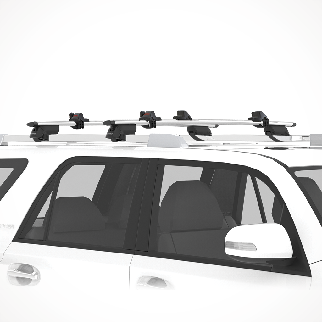 Yakima KeelOver Rooftop Canoe Mount On Car
